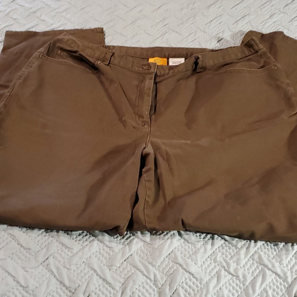 Ruby Rd brown jeans - Picture 2 of 5